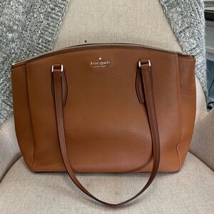 Kate Spade triple entry tote